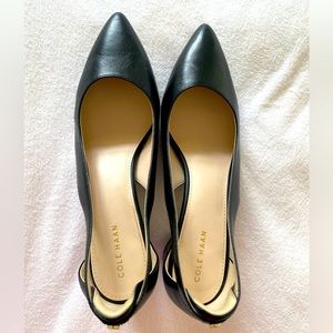Cole Haan Emilee Leather Pump in black size 8
